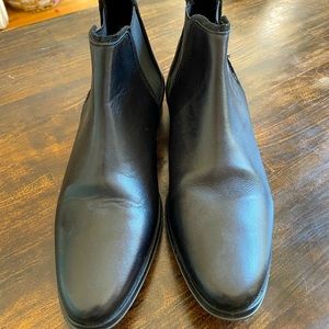 ASOS Black Leather Chelsea Boots